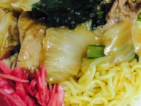 麺がくっつかない☆簡単豚肉と白菜のあんかけ焼きそば